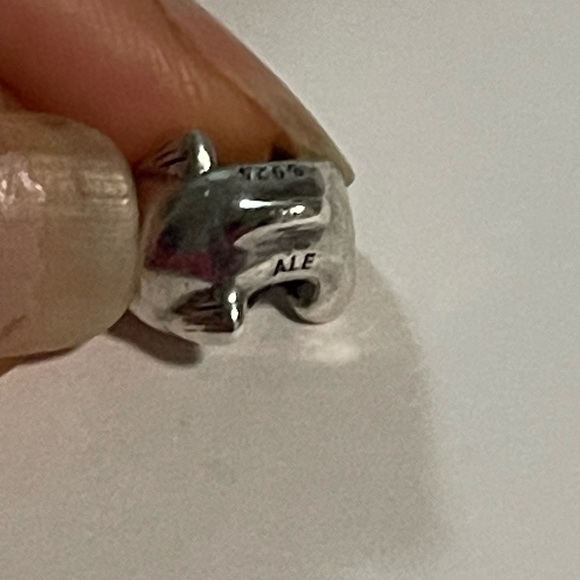 Authentic pandora dolphin charm S925 ale, retired - Picture 4 of 4